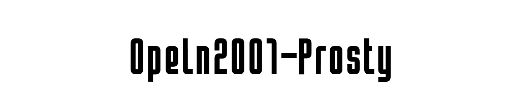 Opeln2001-Prosty