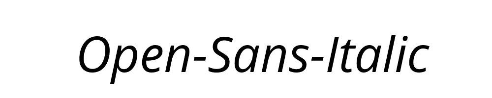 Open-Sans-Italic