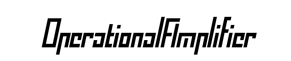 Operational Amplifier