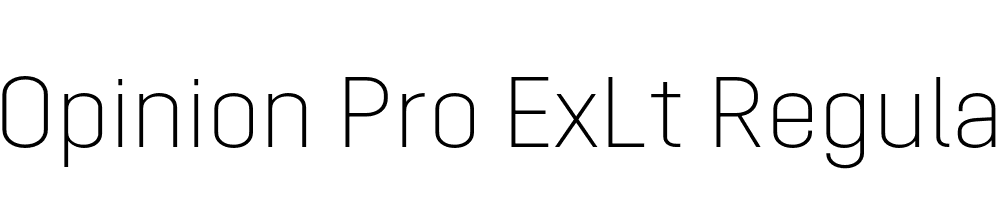 Opinion Pro ExLt Regular