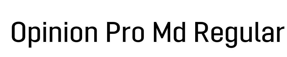 Opinion Pro Md Regular