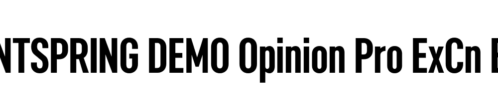  DEMO Opinion Pro ExCn Bold