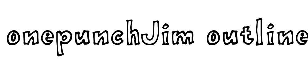 onepunchJim-outline