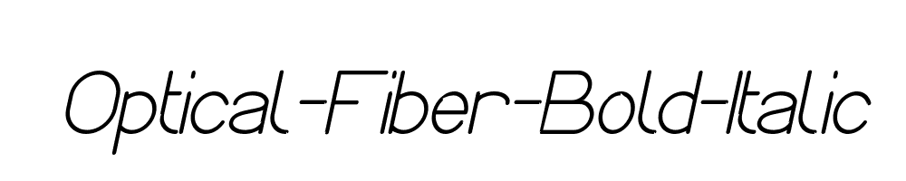 Optical-Fiber-Bold-Italic