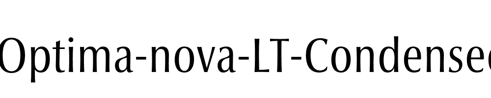 Optima-nova-LT-Condensed