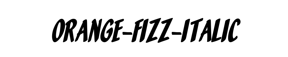 Orange-Fizz-Italic