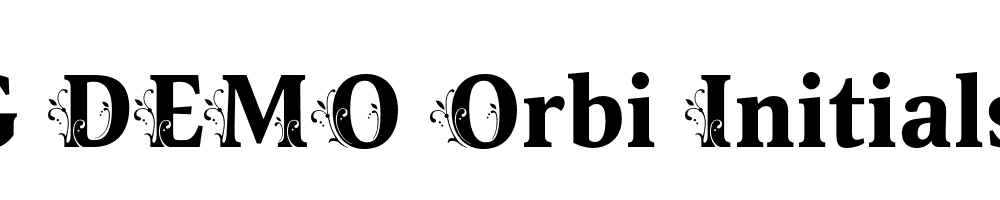  DEMO Orbi Initials Three Regular