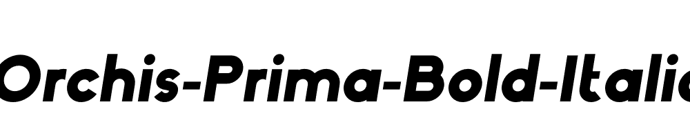 Orchis-Prima-Bold-Italic