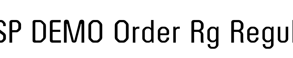 FSP DEMO Order Rg Regular