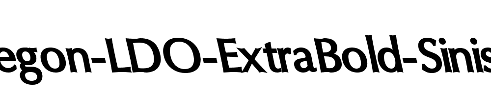 Oregon-LDO-ExtraBold-Sinistral