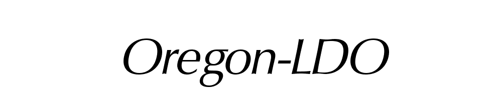 Oregon-LDO