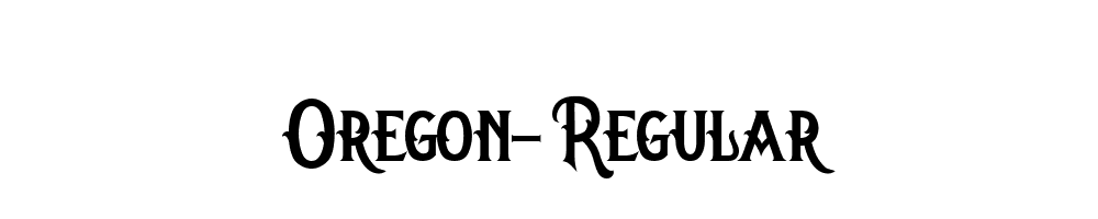 Oregon-Regular