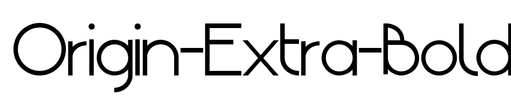 Origin-Extra-Bold