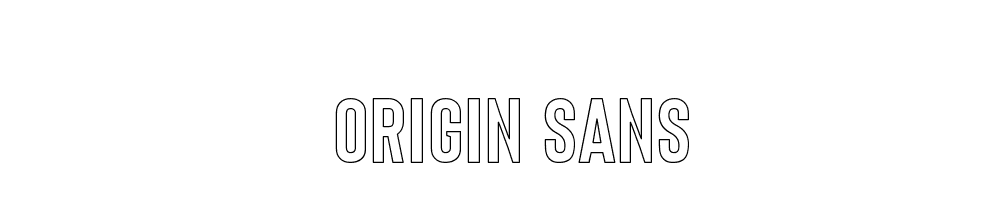 Origin Sans