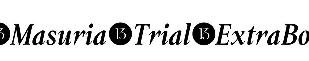 Oroban-Masuria-Trial-ExtraBold-Italic