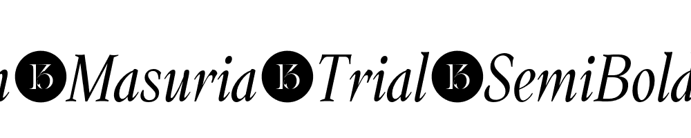 Oroban-Masuria-Trial-SemiBold-Italic