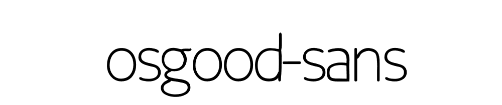 Osgood Sans