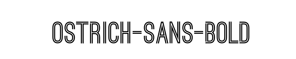 Ostrich-Sans-Bold