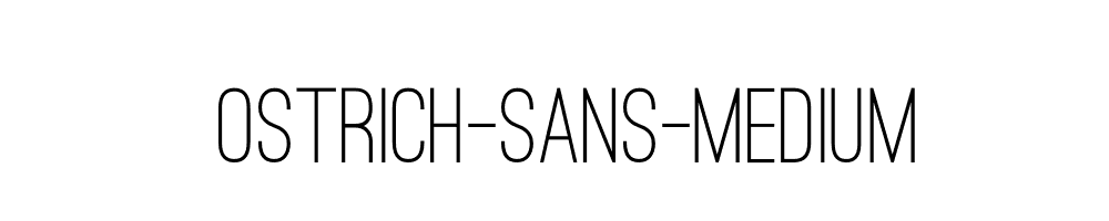 Ostrich-Sans-Medium