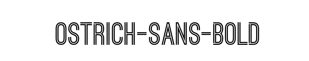 Ostrich-Sans-Bold