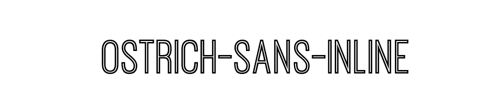 Ostrich-Sans-Inline