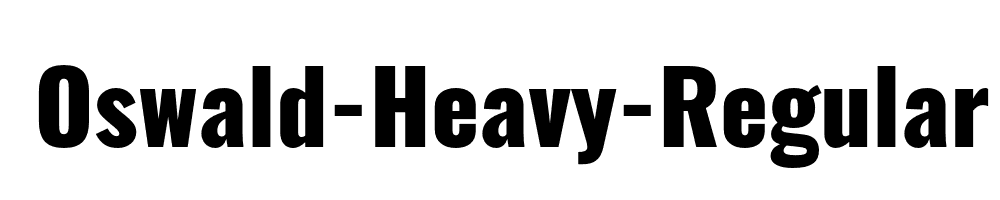 Oswald-Heavy-Regular