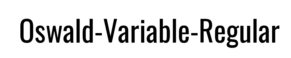 Oswald-Variable-Regular