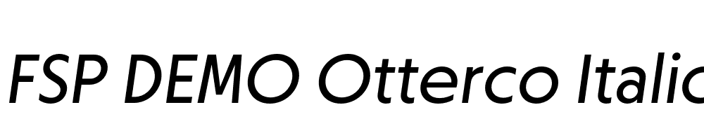 FSP DEMO Otterco Italic