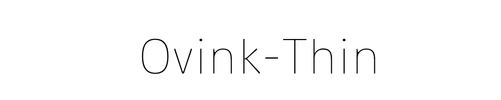 Ovink-Thin