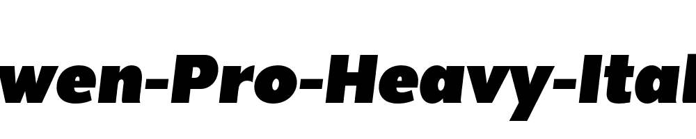 Owen-Pro-Heavy-Italic