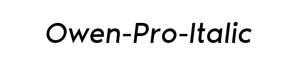 Owen-Pro-Italic