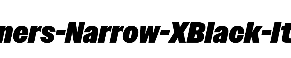 Owners-Narrow-XBlack-Italic