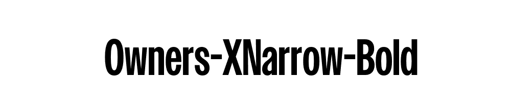 Owners-XNarrow-Bold