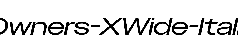 Owners-XWide-Italic