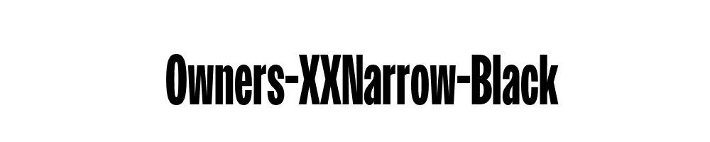 Owners-XXNarrow-Black