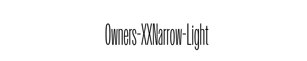 Owners-XXNarrow-Light