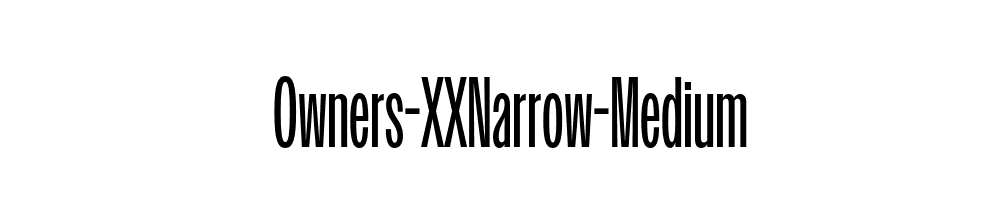 Owners-XXNarrow-Medium