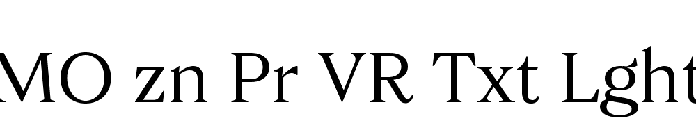 FSP DEMO zn Pr VR Txt Lght Regular