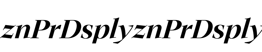 FSP DEMO znPrDsplyznPrDsplyDmBd Italic