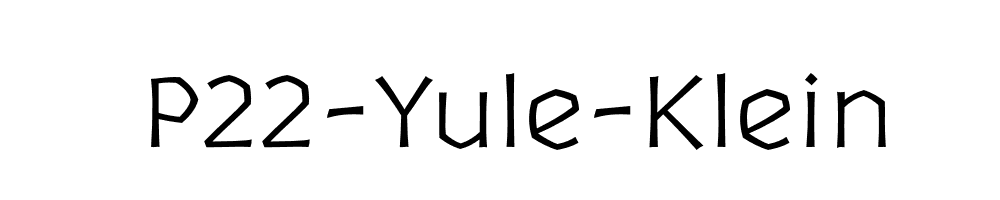 P22-Yule-Klein