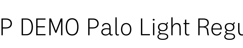 FSP DEMO Palo Light Regular