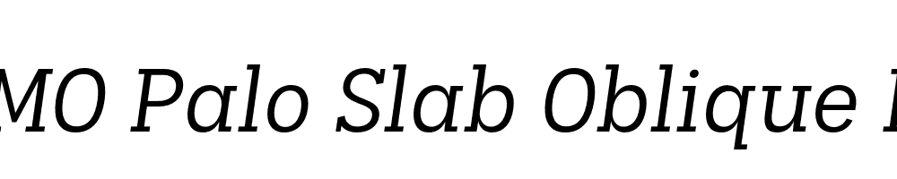 FSP DEMO Palo Slab Oblique Regular