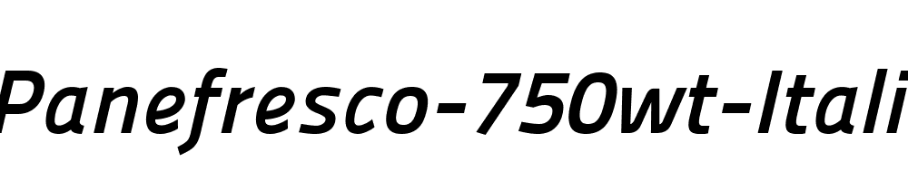 Panefresco-750wt-Italic