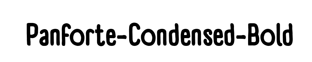 Panforte-Condensed-Bold