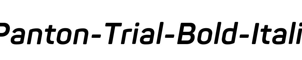 Panton-Trial-Bold-Italic