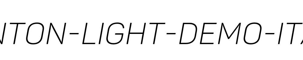 Panton-Light-Demo-Italic