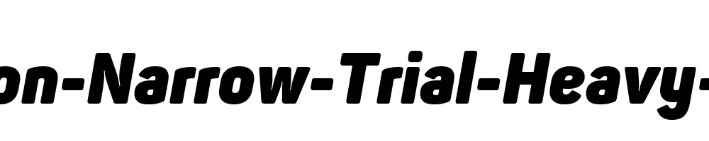 Panton-Narrow-Trial-Heavy-Italic