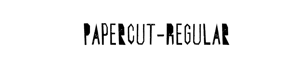 Papercut-Regular