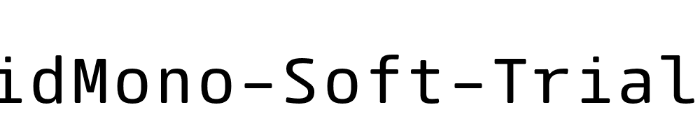 ParadroidMono-Soft-Trial-Regular
