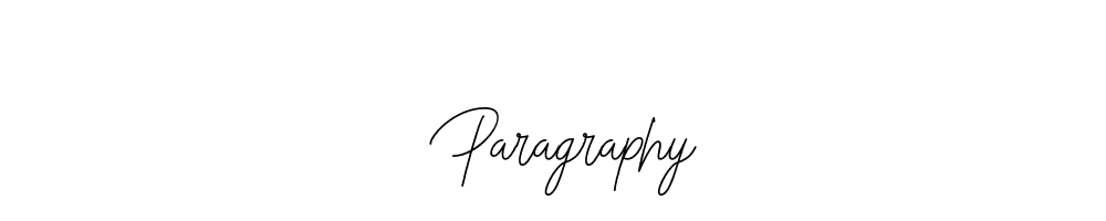 Paragraphy